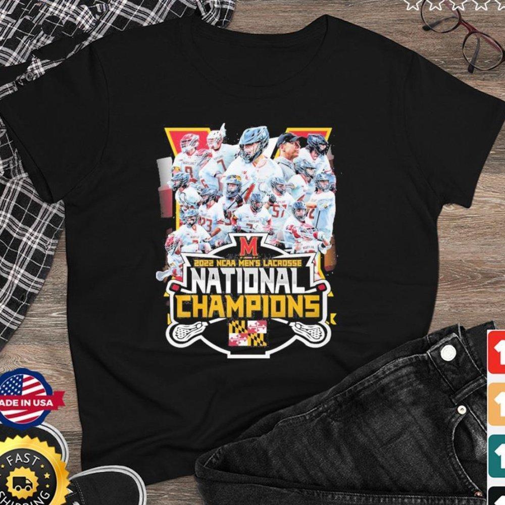 Maryland Terrapins 2022 Ncaa Men’S Lacrosse National Champions Shirt